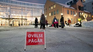 Kriseøvelse UiT i Harstad