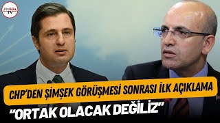 Chp’den Şimşek Görüşmesi Sonrası Ilk Açıklama: “Ortak Olacak Değiliz”