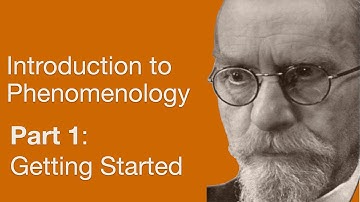 Introduction to Phenomenology: Part 1 – Getting started