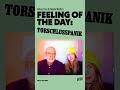 Brian Eno and Beatie Wolfe's feeling of the day: TORSCHLUSSPANIK
