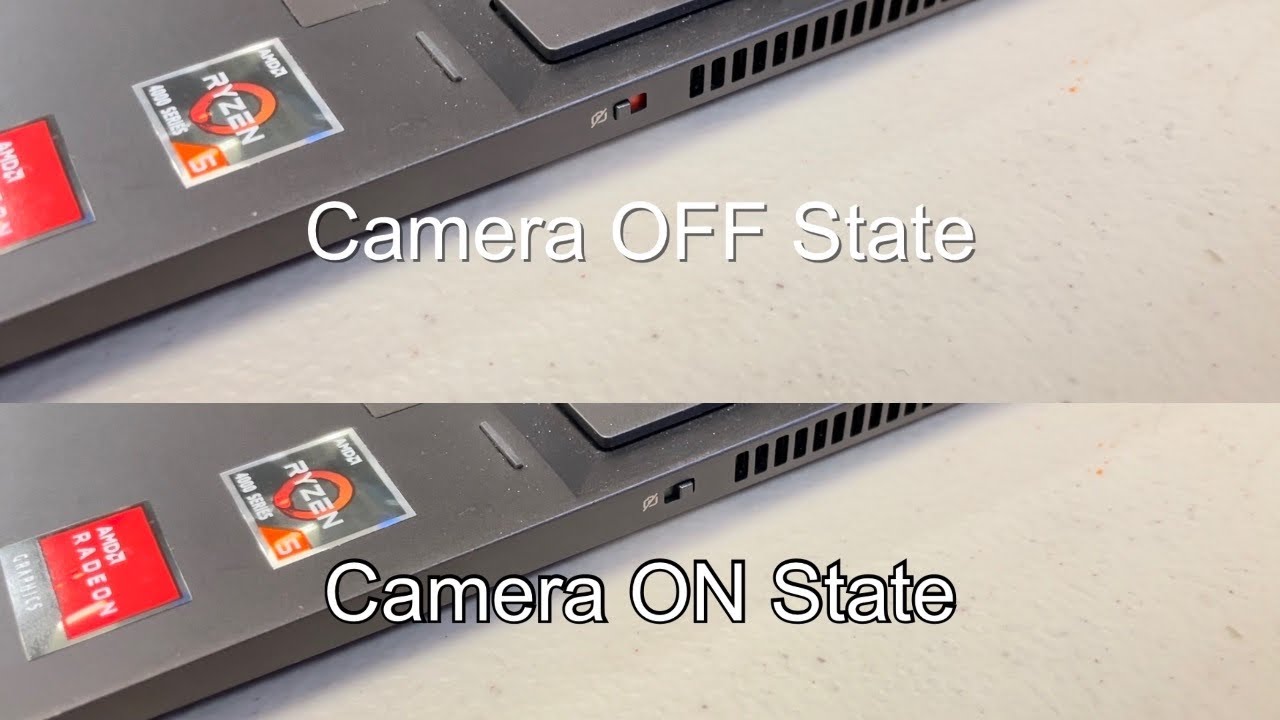How To Trun On Off HP Notebook Camera Switch YouTube