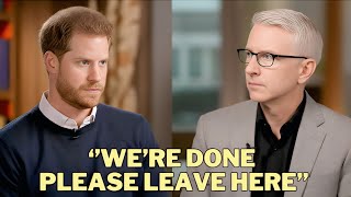 Prince Harry Kicked Off 60 Minutes After Heated Argument With Anderson Cooper