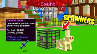 NOVO SERVIDOR de RANKUP OP com MÁQUINAS, SPAWNERS, BOSSES e FARMS! JAVA/BEDROCK PIRATA/ORIGINAL 1.8