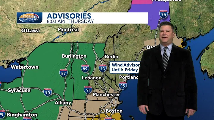 Video: Very warm Thursday before rain, wind hit New Hampshire