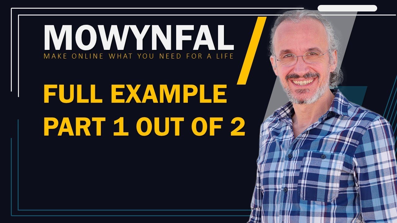 MOWYNFAL: Full example (Part 1 out of 2) - YouTube