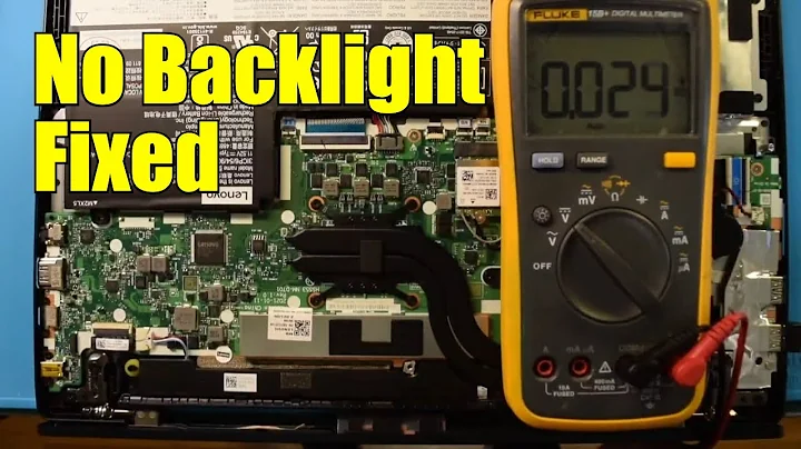 Lenovo IdeaPad 5 ALC05 Backlight Repair