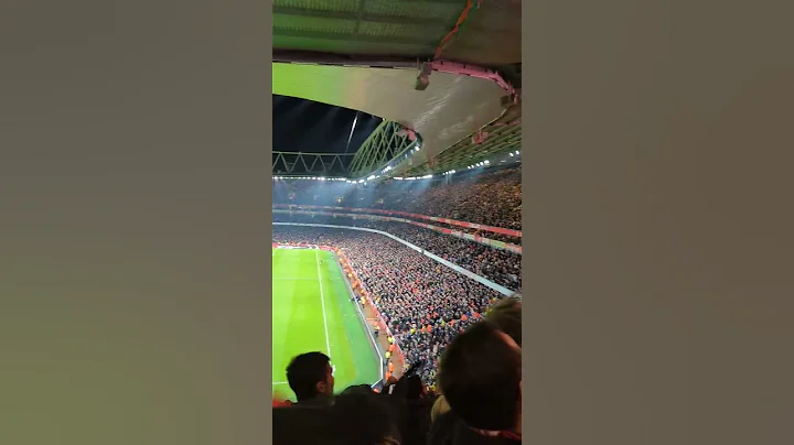 Emirate Stadium after Eddie winner. #arsenal #arsenalfc #epl #premierleague #footy #emirates
