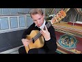 Daniel März performs David Kellner &#39;Phantasia D Moll&#39; on a Götz Bürki guitar