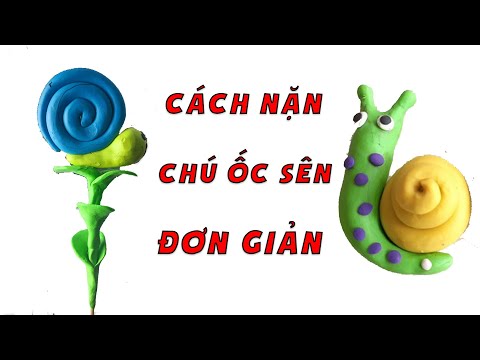 Video Hướng Dẫn Nặn Chú Ốc Sên Bằng Đất | Nghịch Đất Nặn... - youtube
