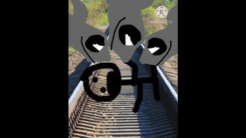 Shark puppet goes kidnapping Thomas The train