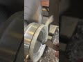 Parting a split seal. Held together by tape.