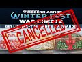 Wargaming, We are Cancelling WINTER FEST..