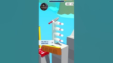 Slice It All Gameplay! Satisfying ASMR slicing game Level 307 #sliceltall #shorts