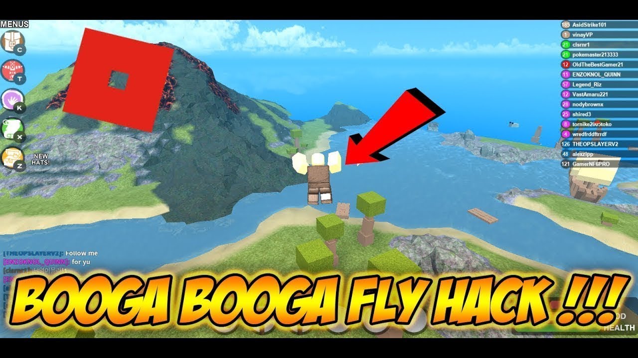 New Always Working Booga Booga Unlimited Fly Hack Youtube - flying hack for roblox booga booga download