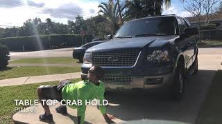 Table Top Crab Hold ‘Pillar Progression’