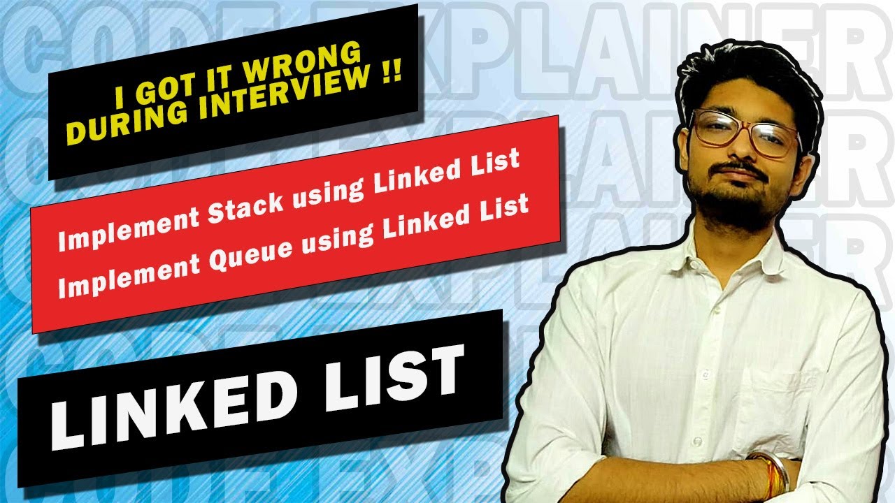 Implement Stack using Linked List | Implement Queue using Linked List ...