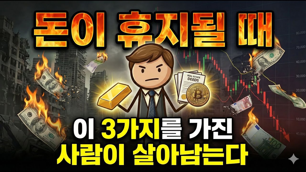 돈이 휴지 조각이 될 때, '이 3가지'를 가진 사람만 살아남습니다 (부의 대이동 실전 매뉴얼)