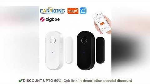 Tuya Zigbee Door Sensor Door Open / Closed Detector Home intelligent linkage Smart Life Control Need