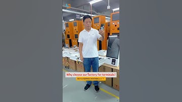So do you know the advantages of our terminal factory? #automation #factory #kiosk#terminal