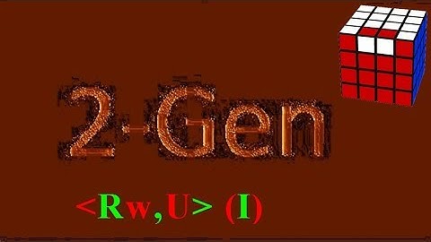2-Gen 4x4x4 Parity Algorithms (Type 4)(Part I)