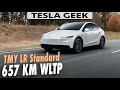 Nouveau Model Y Standard LR : 657 KM WLTP !