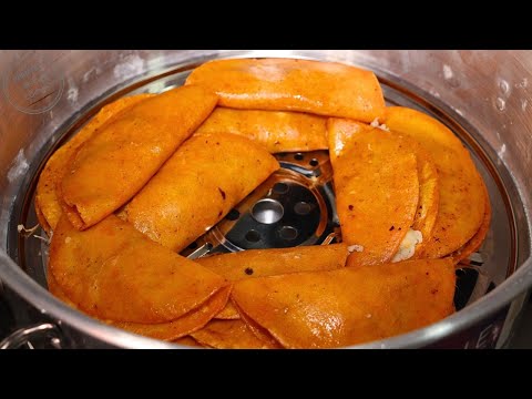 Video thumbnail: TACOS AL VAPOR RECETA FACIL NO SE ROMPEN / TACOS AL VAPOR DE PAPA PREPARADOS EN VAPORERA
