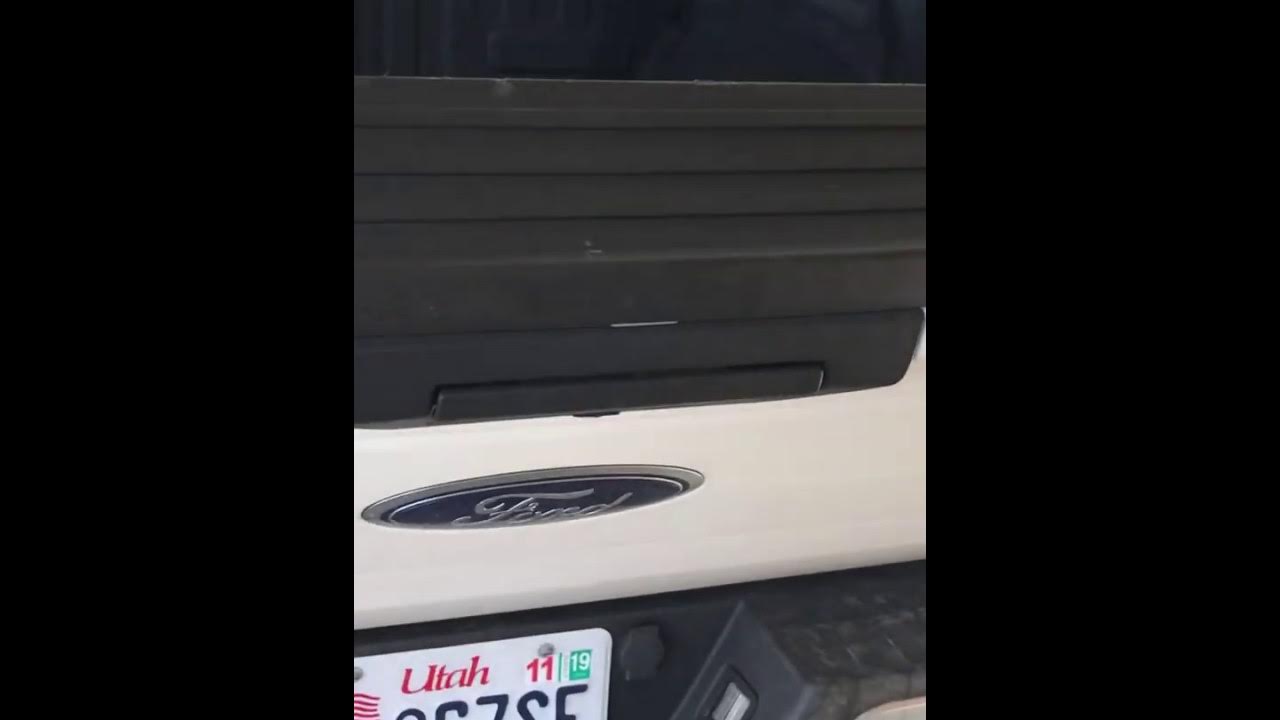 How to Remove Tailgate Trim on F150 (20152017) YouTube