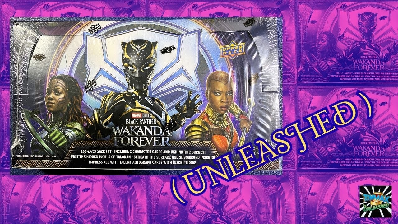 2 ALPHA hits - 2024 Upper Deck Black Panther Wakanda Forever Hobby 