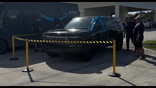 ‘It started smoking’: Driver called 911 after she felt trapped in Rivian SUV