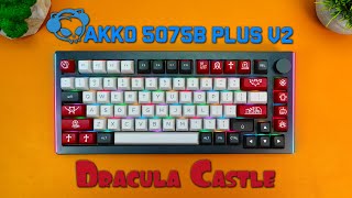 ТОПОВАЯ Беспроводная 75% Механическая КЛАВИАТУРА - Akko 5075B Plus V2 Dracula Castle ! screenshot 2