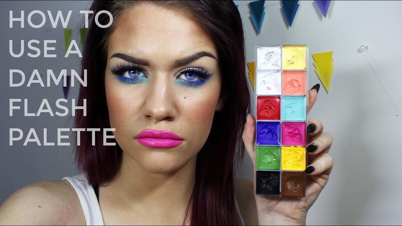 MUFE Flash Palette Tutorial YouTube