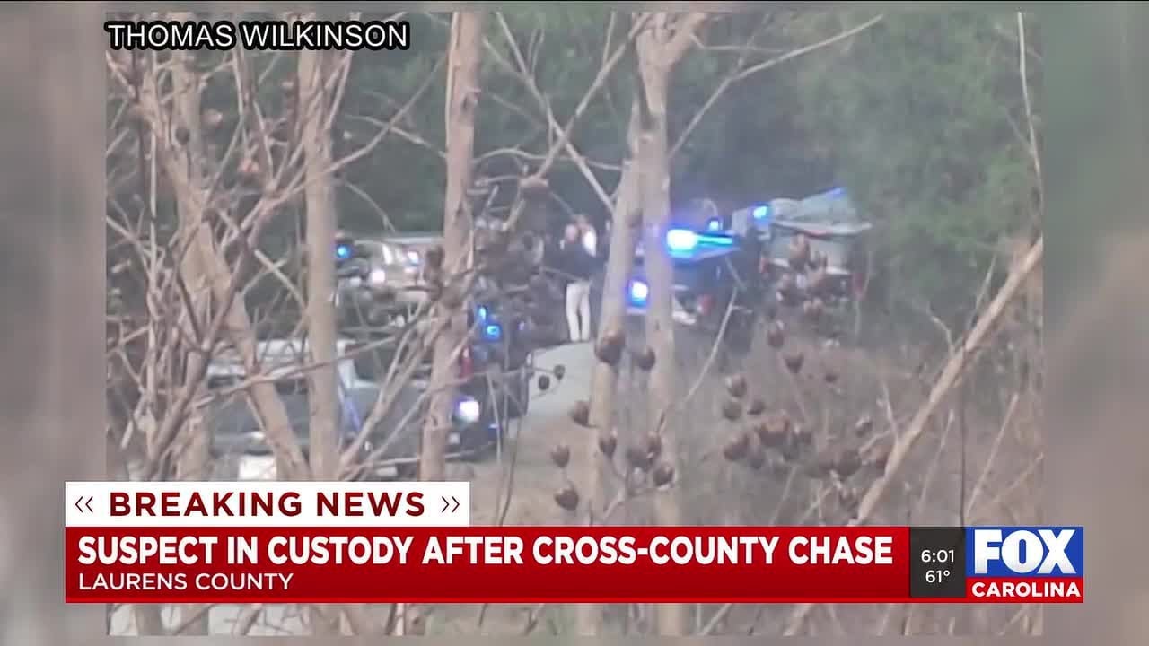 Suspect accused of ramming patrol car, multi-county chase in custody ...