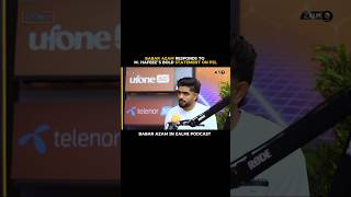 Babar Azam Responds to M. Hafeez’s Bold Statement on PSL | Zalmi Podcast | Ufone 5G #PSL11