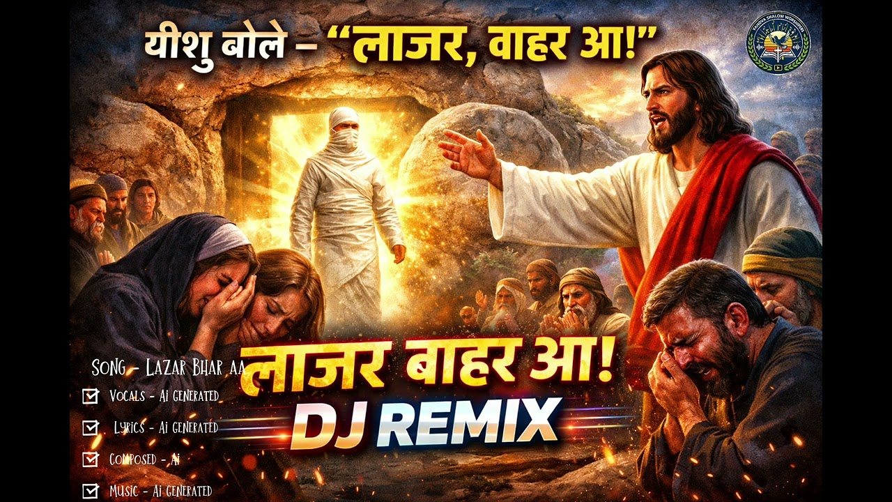 LAZAR BAHAR AA 🔥 | Yeshu Masih DJ Remix Song | John 11 | Hindi Christian DJ Song 2026