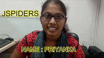 Congratulations N.Priyanka got placed to a MNC through JSpiders Hyderabad JNTU....!!!!