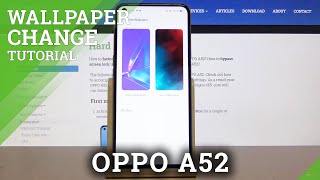How to Change Wallpaper in OPPO A52 – Refresh Display Look screenshot 4