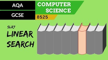 41. AQA GCSE (8525) SLR7 - 3.1 Linear search