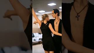 basic! 🖤 #бальныетанцы #dance #ballroomdance #dancer #молодёжь #красота #РусланПолина #румба #рек