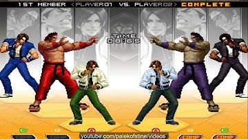 KOF 2002 UM - 門神 (Menshen) VS Nikolai-保力達 Hard Match 17•06•2019 FT10 On QQ Games Platform