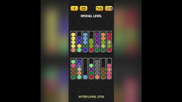 Ball Sort Special Level - Locked Ball (after Level 3715)