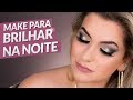 MAKE COM BRILHO PRA ARRASAR NA BALADA | ALICE SALAZAR