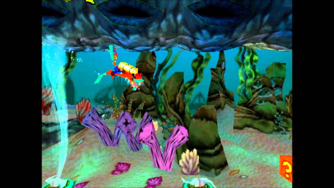Crash Bandicoot 3 Warped Music Under Water + Ambientation (Deep