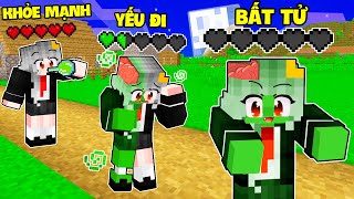 SAMMY THỬ THÁCH 24H TRỞ THÀNH ZOMBIE BẤT TỬ TRONG MINECRAFT