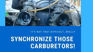 Synchronizing Snowmobile Carburetors