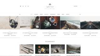 Writsy - A Clean & Faded Vintage WordPress Blog Theme