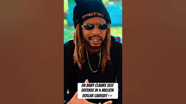 Da Baby Claims Self Defense In 4 Million Dollar Lawsuit 👀 #dababy #shorts