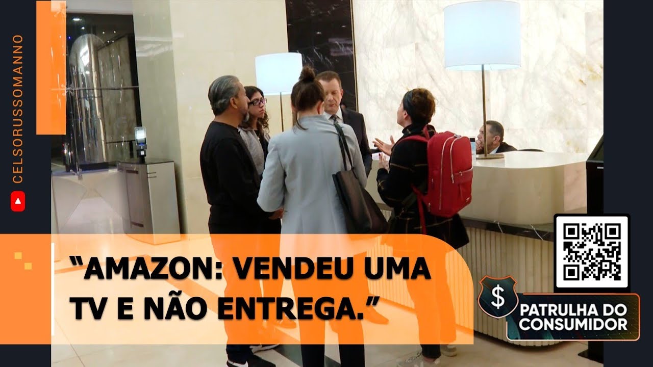 “AMAZON: VENDEU UMA TV E NÃO ENTREGA.”