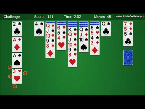 Spider Solitaire Classic Game 🕹️ Play Now on GamePix