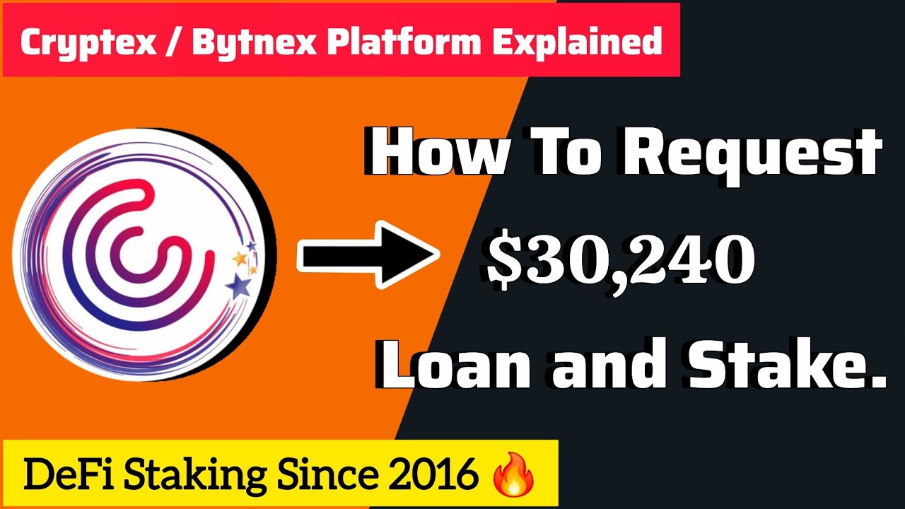 Cryptex/Bytnex DeFi Staking Explained | How to Request Unchained Loan & Earn Daily BTC (Since 2016)