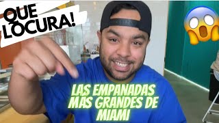 Me comí Las Empanadas más GRANDES de MIAMI  🇺🇸 🫣💥